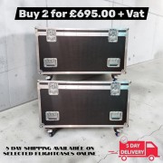 SET OF 2: 1000mm x 500mm x 500mm X2 Road/Cable Trunk Special Offer